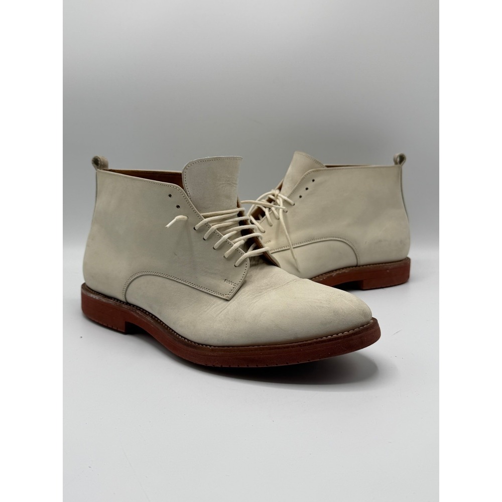 New Republic 8701 Chukka Boots Cream Mens Size 11.5 No Box